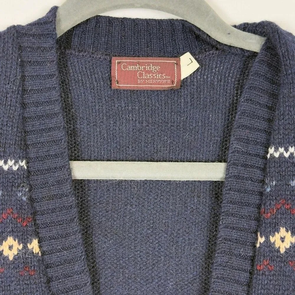 Cambridge Classics 100% Wool Knit Vest - Men’s L - Picture 3 of 6